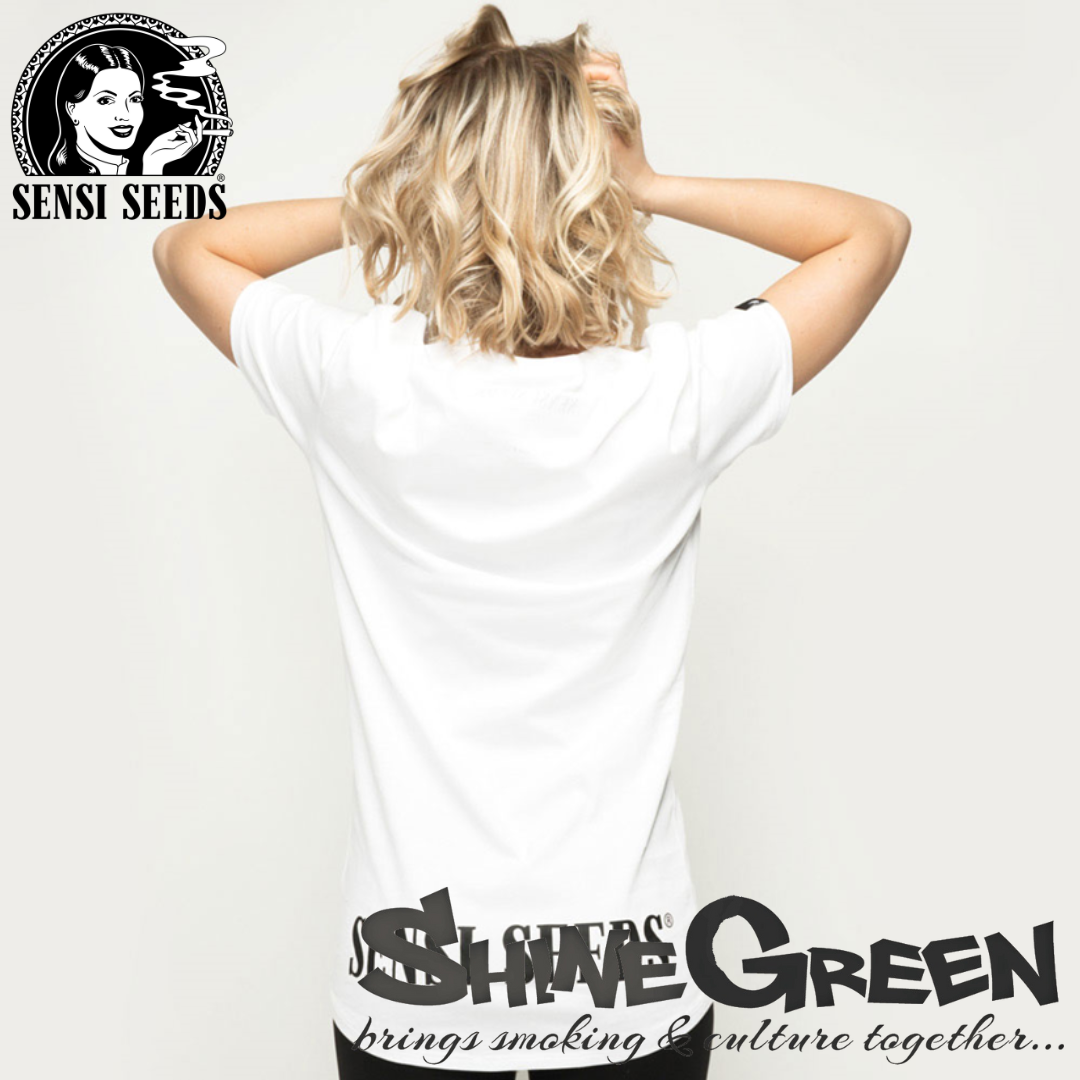 T-Shirt, Sensi Seeds®, Urban Long Tee, Weiß, Promo 1